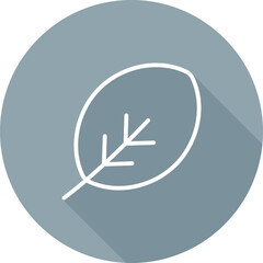 Sticker - Leaf Vector Icon