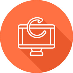 Canvas Print - Restart Vector Icon