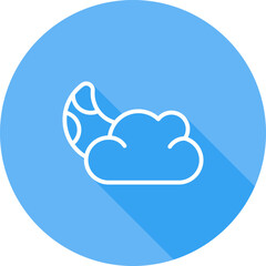 Wall Mural - Cloud Vector Icon