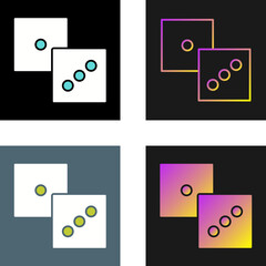 Poster - Dice Vector Icon