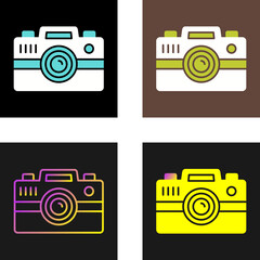 Wall Mural - Photo Camera Vector Icon