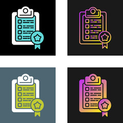 Sticker - Quality Assurance Vector Icon