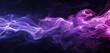 © Anna - Vibrant Purple and Pink Smoke on Dark Background Ethereal Abstract Art Concept.