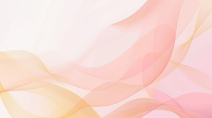 Wall Mural - Pale Pink & Mustard gradient background. PowerPoint and Business background