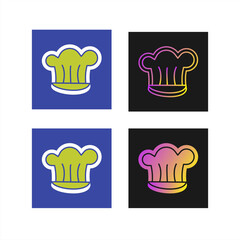 Poster - Chef Hat Vector Icon