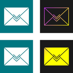 Wall Mural - Envelope Vector Icon