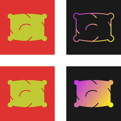 Wall Mural - Pillow Vector Icon