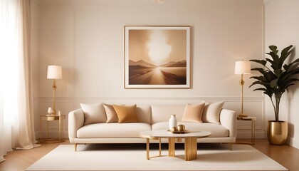 Photo interior modern design room 3d illustration