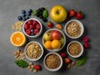 © Niru Pixel - collection of healthy foods