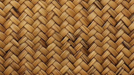 Poster - Woven Straw Texture