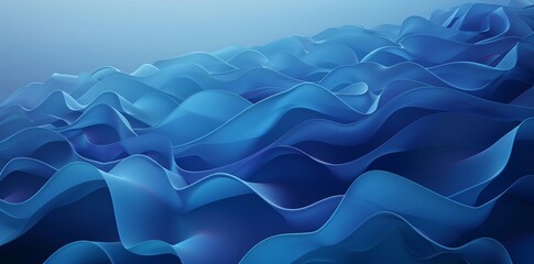 Poster - It can be used as wallpaper, background graphic, or texture. Colors include royal blue, cornflower blue, and midnight blue.