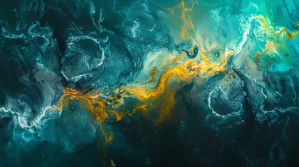 Wall Mural - space background featuring a colorful nebula and a star field in 3d.