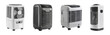© Saim Art - Collection of room air cooler, modern room air cooler set for cooling effect, cut out png on transparent background