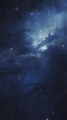 Wall Mural - Cosmic background. Flight to the galaxy.