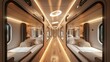 © Media Srock - Modern train carriage interior