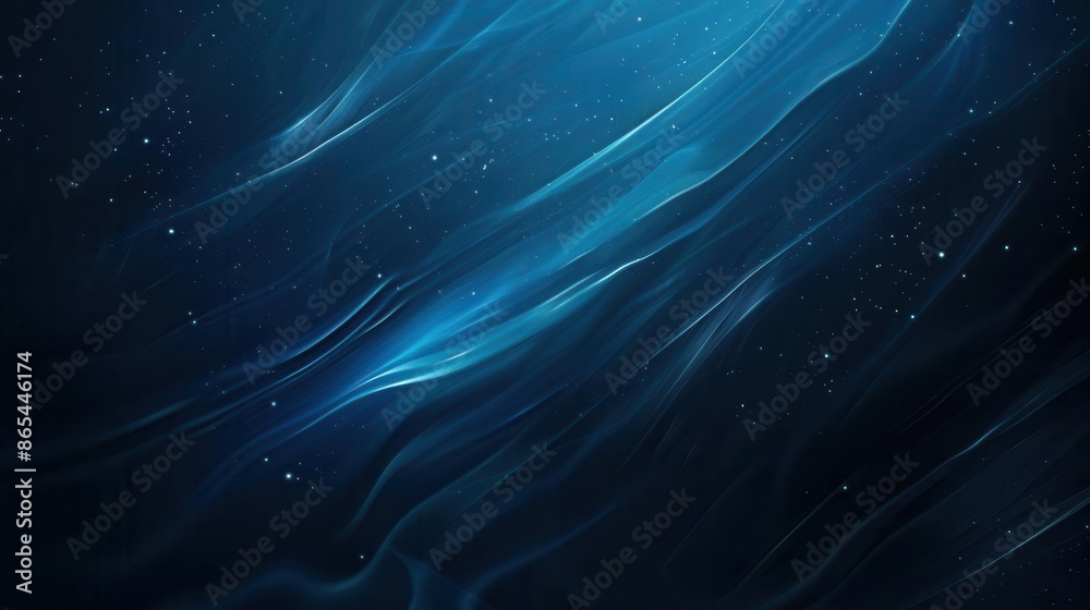 abstract blue background with dark gradients and blurred elements ...