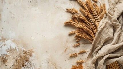 Wall Mural - lammas day background concept with copy space