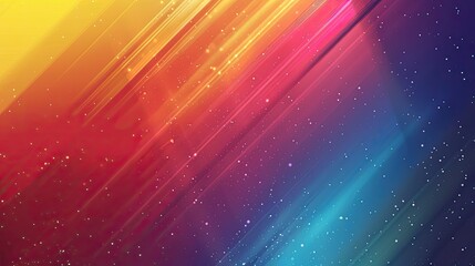 Poster - Rainbow abstract background  vector illustration. Background image