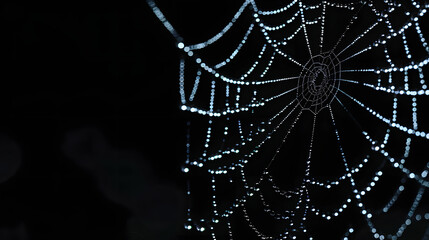 spider and web