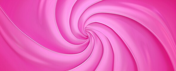 Wall Mural - Abstract pink swirl background - modern twisted design with smooth gradient and soft curves for digital art and advertising