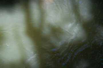 dark blue water
