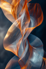 Poster - Creative interplay of light and dark shades, forming a balanced, abstract piece,