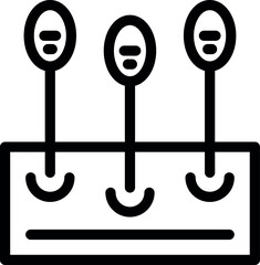 Poster - Electronic device showing three sensors collecting data from circuit board