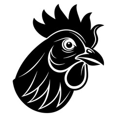 Sticker - rooster isolated