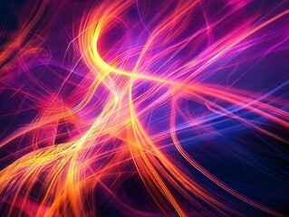 Dynamic and colorful abstract representation of energy flow, a vibrant choice for background or wallpaper and could be a best-seller