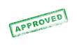 © Vlad Ra27 - Approved stamp. Green approval stamp. Grunge approved stamp