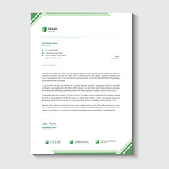 Professional creative letterhead template design