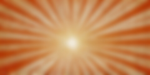 Wall Mural - blurred Vector Abstract orange sun rays and sunburst backdrop background. seamless retro vintage burst sunrise sunbeam element spiral striped illustration sunray template wallpaper design