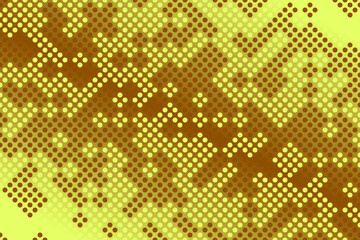 Aufkleber - Geometrical dot pattern background - colorful geometric abstract vector graphic with dots