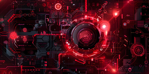Poster - Virtual abstract background