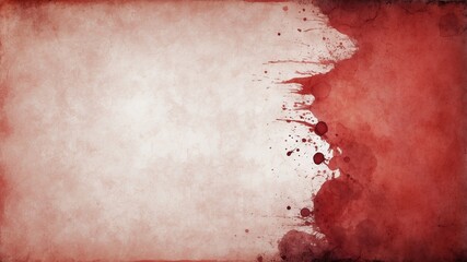 Wall Mural - Abstract red grunge background with space. Red grunge material background wallpaper