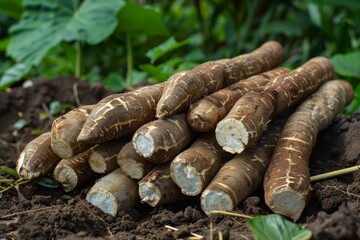 Poster - Cassava known by many names is a shrub from South America