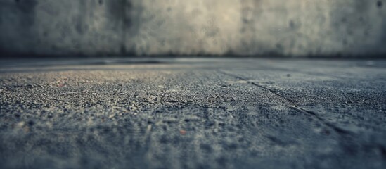 Canvas Print - Texture of Concrete Surface in the Foreground