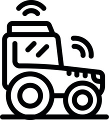 Poster - Smart farm tractor using gps navigation system to work autonomously