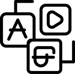Poster - Blockchain technology is connecting currency symbols and multimedia content, revolutionizing digital transactions and content management