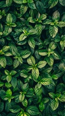 Poster - Leaves, Beautiful wallpaper, 4k wallpaper , green leaves - generative ai