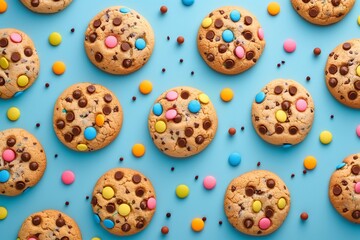 Cookie closeup, Delicious Cookie Closeup: A Mouthwatering View, Indulge in the Perfect Cookie Closeup: Irresistible Treats