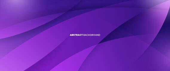 Aufkleber - Purple abstract background with round objects overlapping each other to form a beautiful pattern. Vector template for digital lux business banner, contemporary formal invitation, luxury voucher