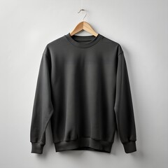Wall Mural - black sweater mockup