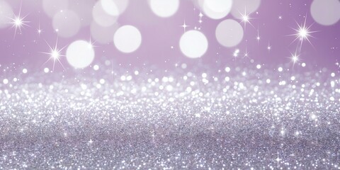 Wall Mural - create a light lavender and silver vibrant sparkling b background