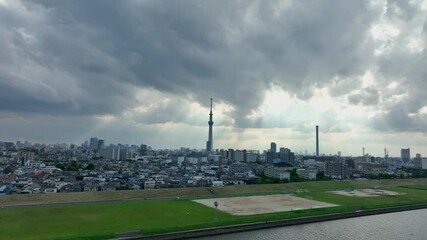 Poster - 東京の風景　空撮