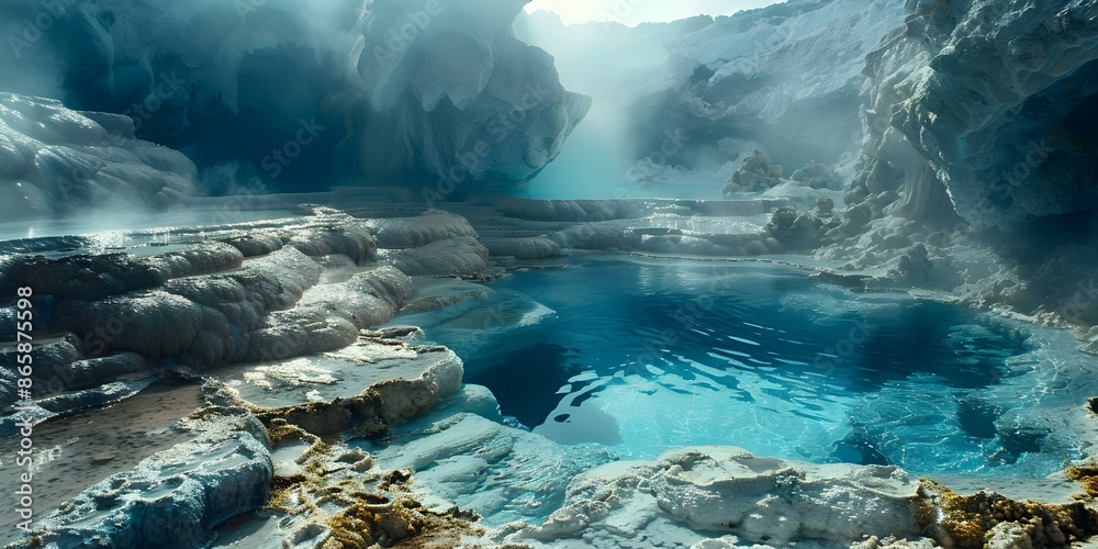 Volcano Hot Spring Natural Hydrothermal Systems Hot Springs, Geysers, and Underwater Vents ...