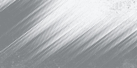 Poster - Abstract monochrome halftone pattern. Futuristic panel. Grunge dotted background with circles, dots and points. Design elements for web banners, posters, cards, wallpapers and sites.