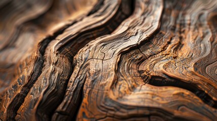 Canvas Print - Artistic wooden background in close up