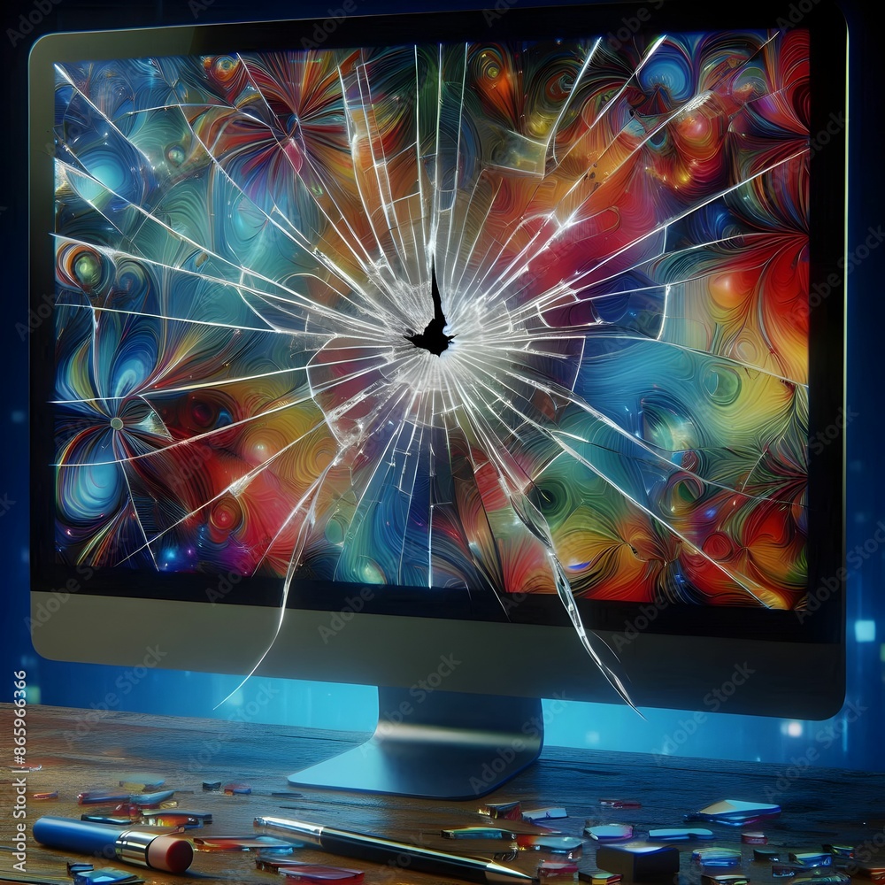 Dealing with a Cracked Computer Screen: Causes, Solutions, and Steps to ...