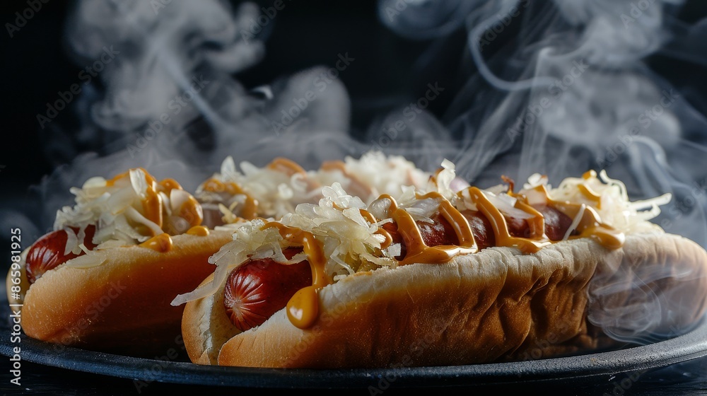 Steaming A Hot Dog Bun